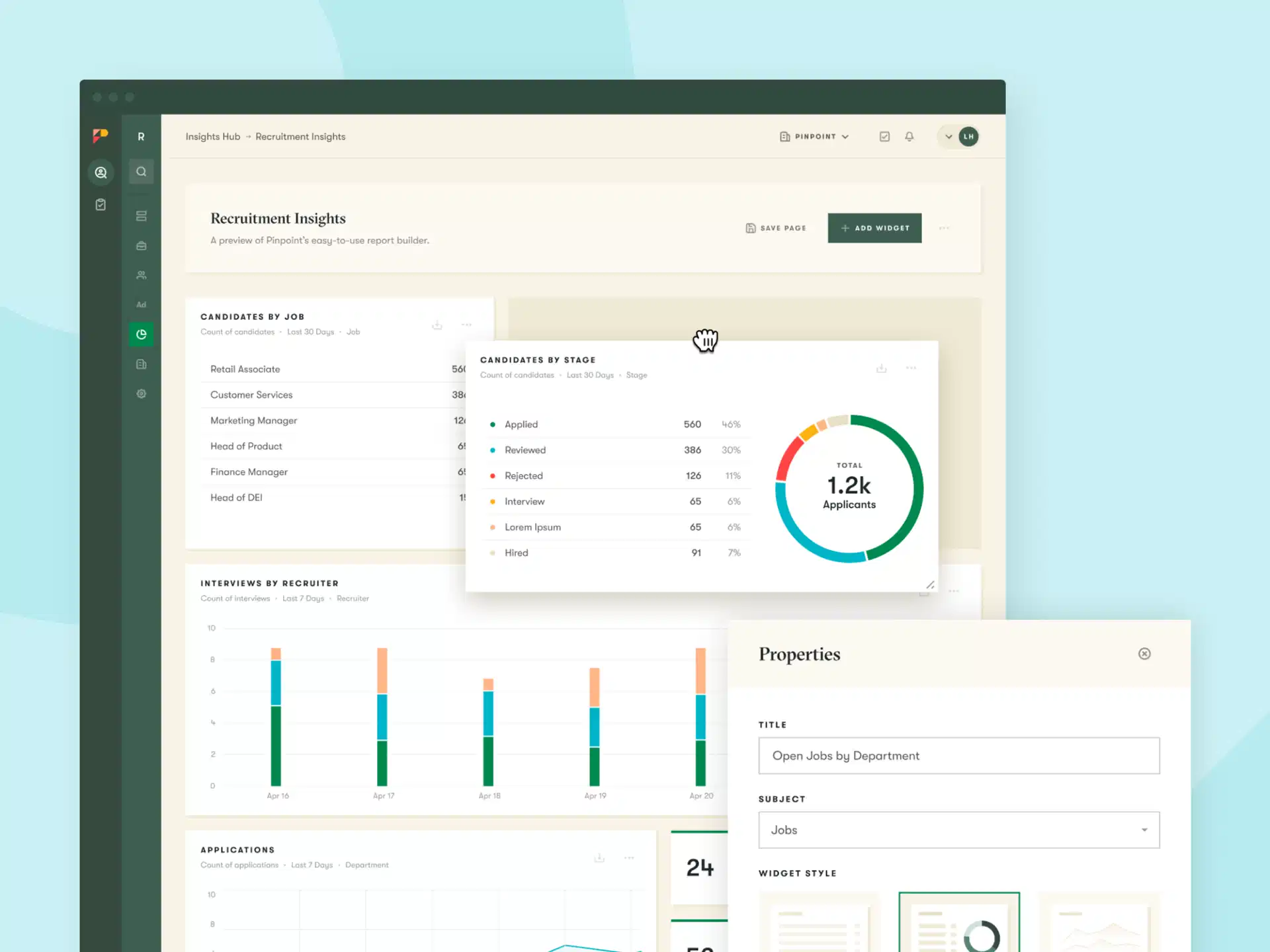 Pinpoint talent sourcing software Pinpoint talent sourcing software