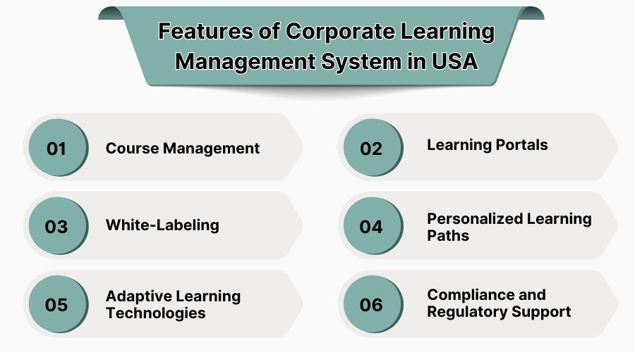 Features of Corporate Learning Management System in USA