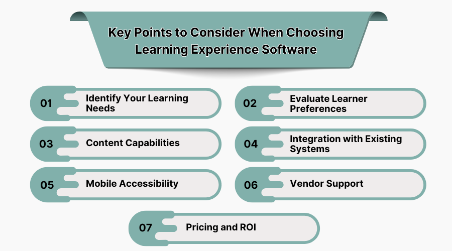 Key Points to Consider When Choosing Learning Experience Platform