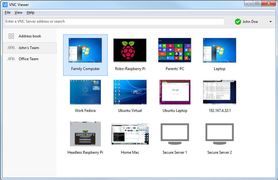 VNC Connect Screenshot 4