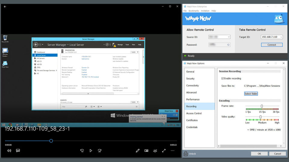Wayk Now Screenshot 2