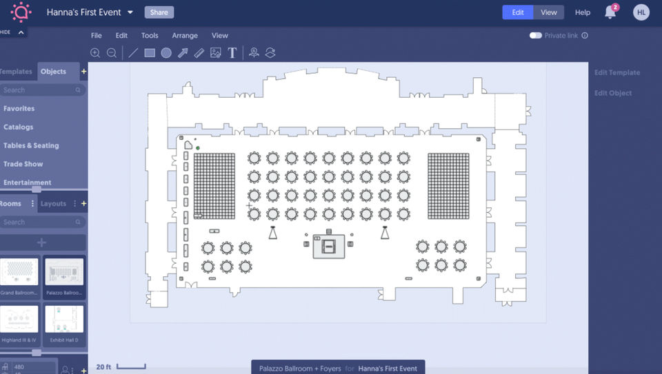 Social Tables Screenshot 1