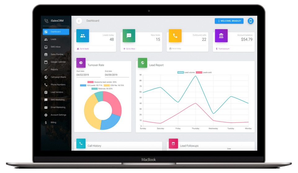 iSalesCRM Screenshot 2