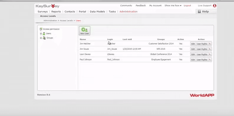 Key Survey Software Screenshot 2