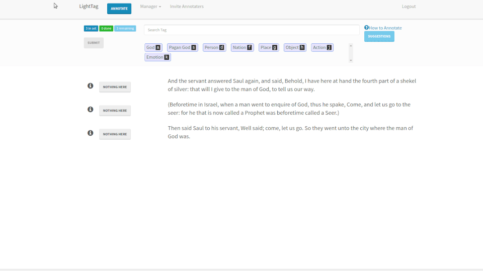 LightTag Screenshot 1