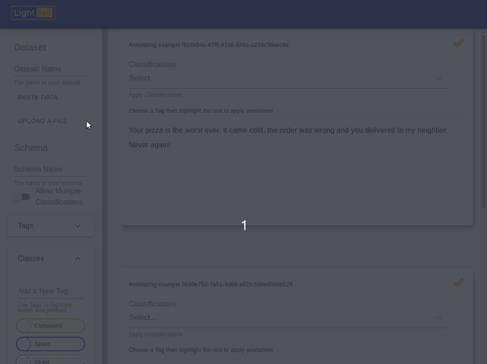 LightTag Screenshot 4
