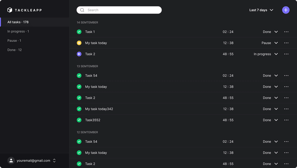 Tackleapp Screenshot 1