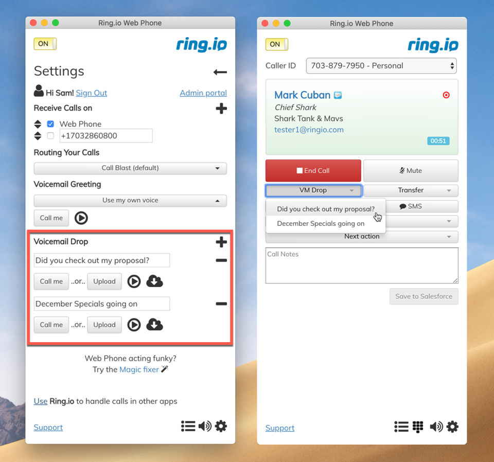 Ring.io Screenshot 2