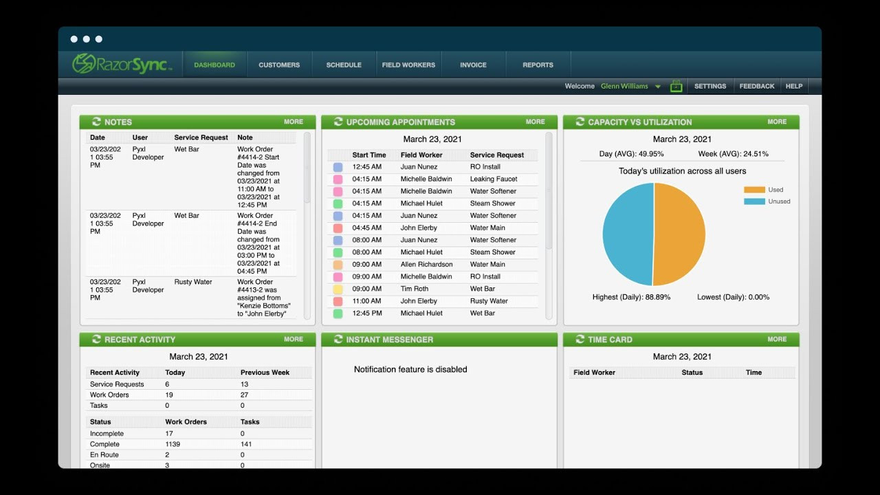 RazorSync Screenshot 2