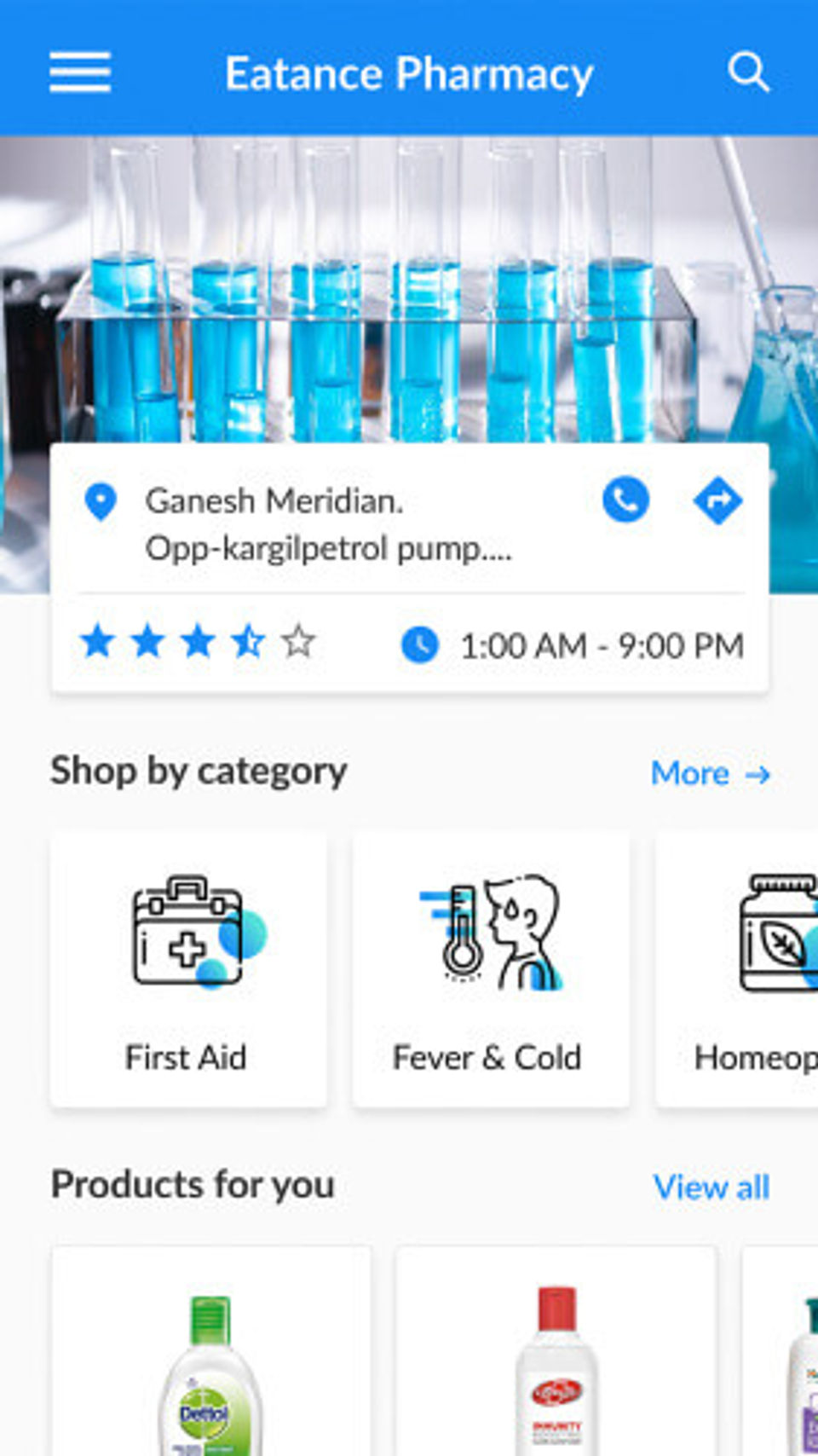 Eatance Pharmacy Screenshot 2