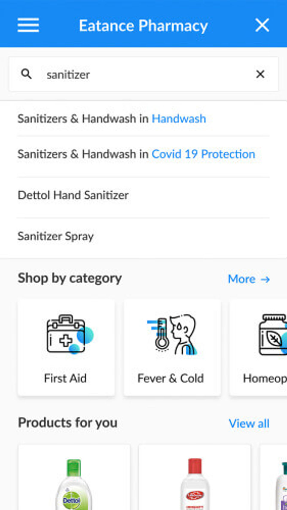 Eatance Pharmacy Screenshot 3