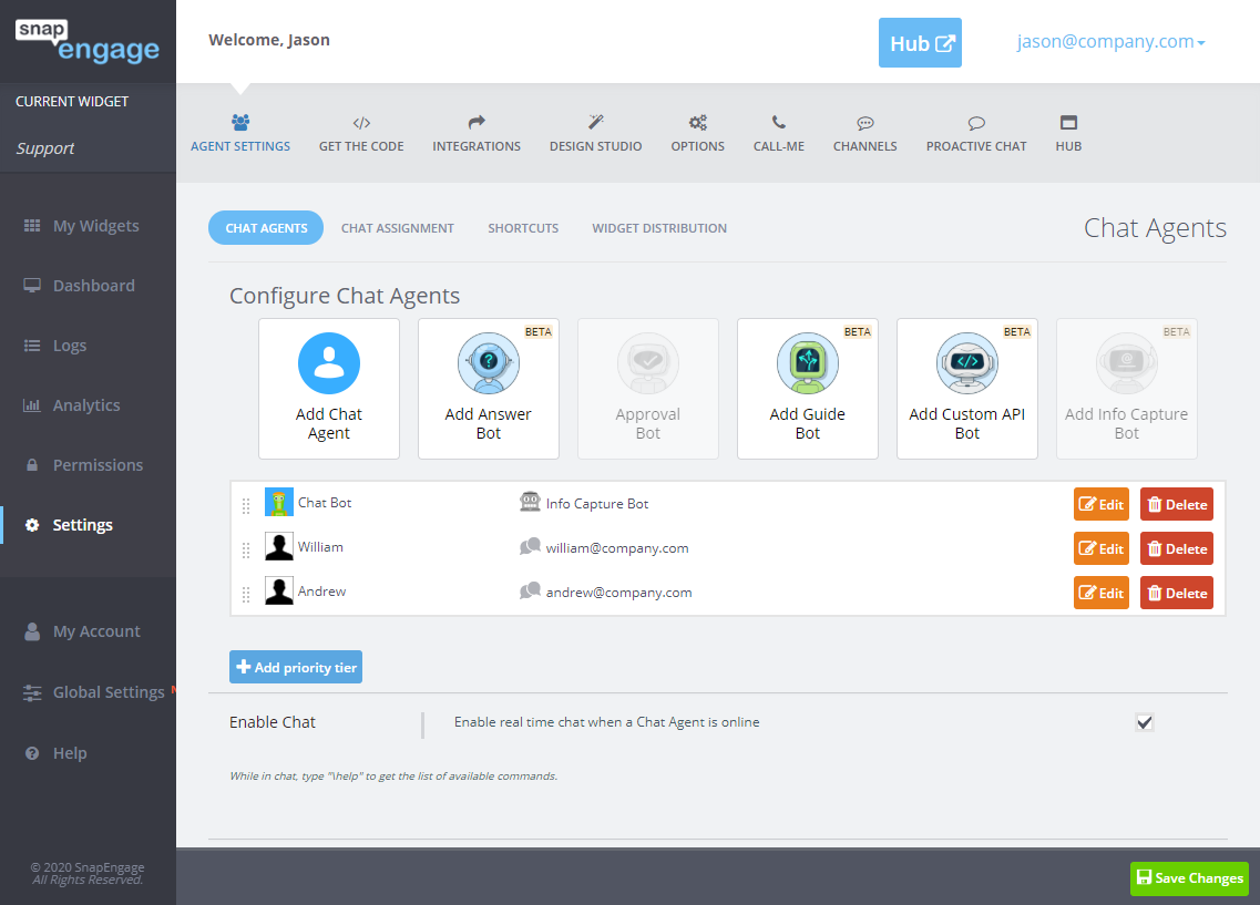 TeamSupport Screenshot 1