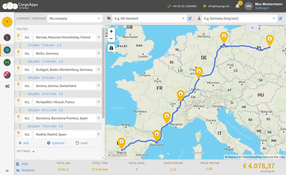 IMPARGO Screenshot 2