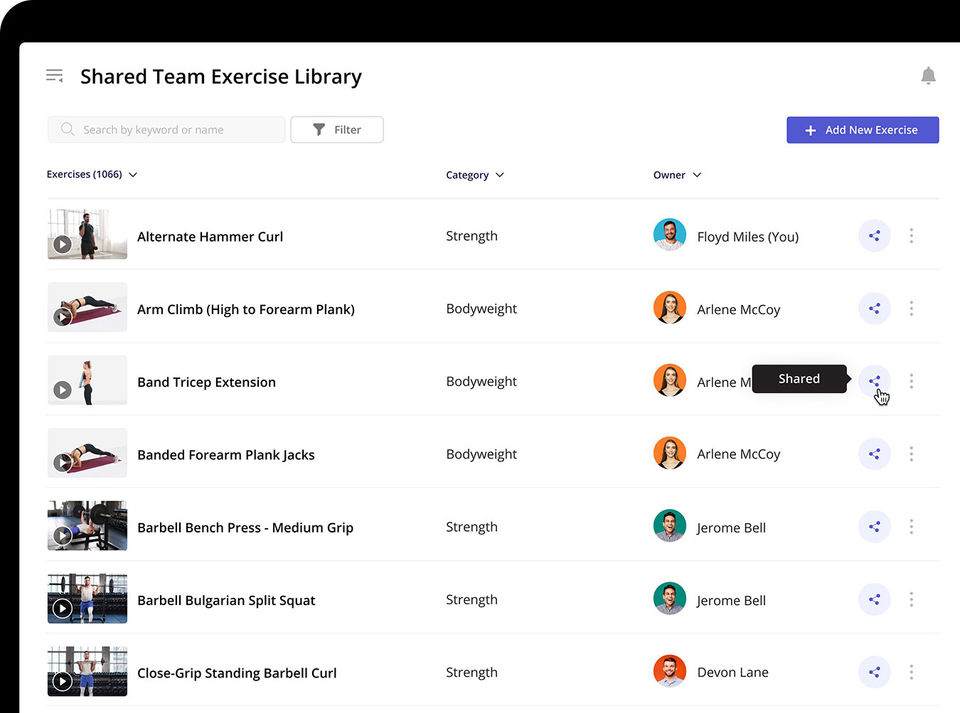 Everfit Screenshot 2