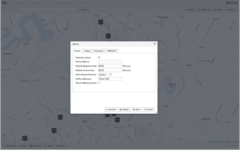 RouteXL Screenshot 3