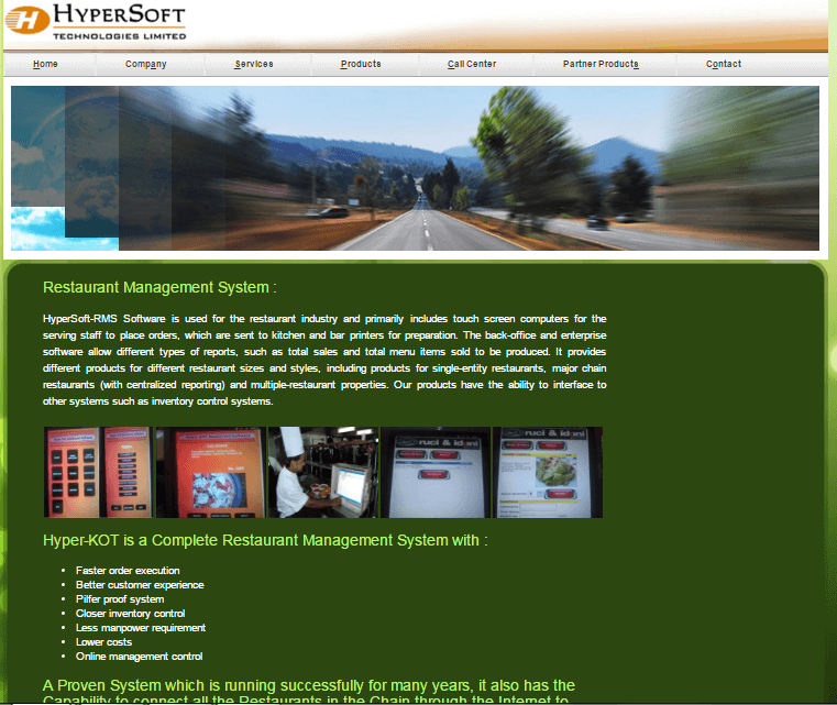 HyperSoft Restaurant Software Screenshot 1