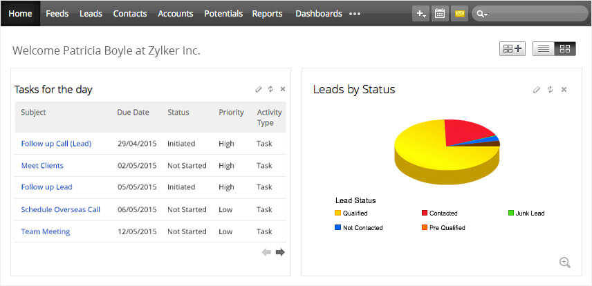  Zoho CRM Tools  Screenshot 1