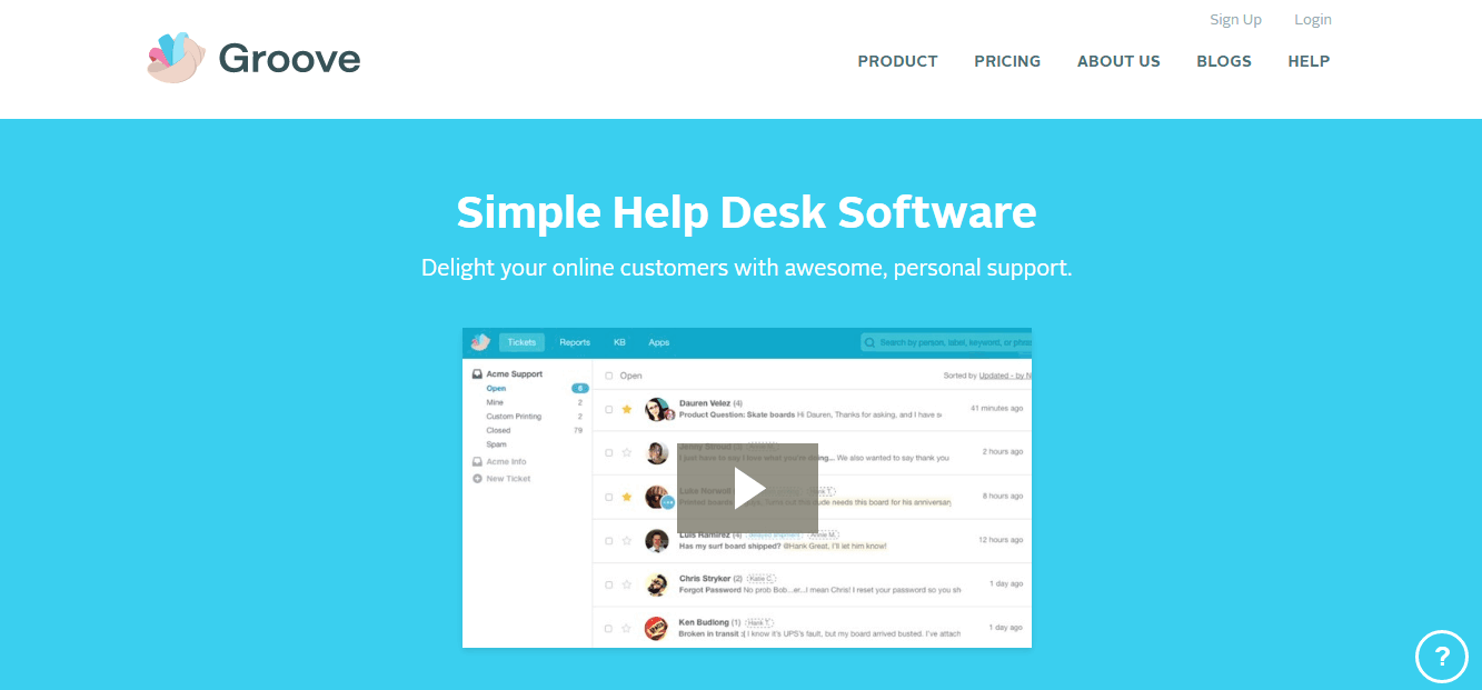  Groove Help Desk  Screenshot 1