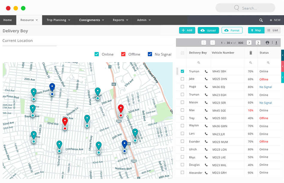 LogiNext Field Screenshot 1