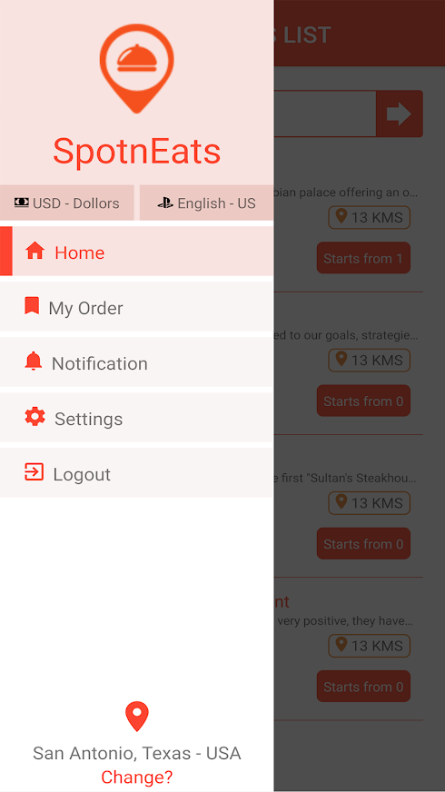 SpotnEats Screenshot 1