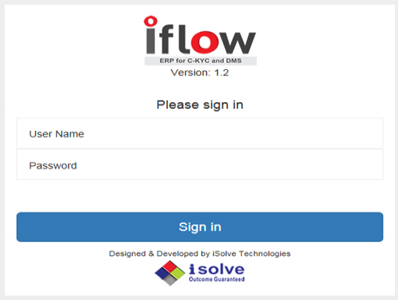 iFlow CKYC Screenshot 1