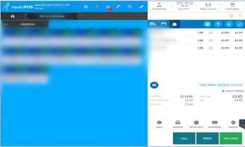 WITMEG POS Screenshot 1