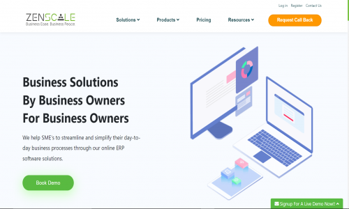 Zenscale ERP Screenshot 1