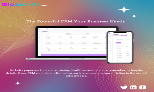 GlazeCRM Screenshot 1