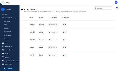Zimyo OKR Screenshot 3