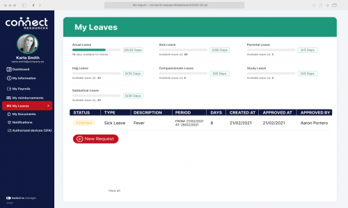 Connect HR Screenshot 5