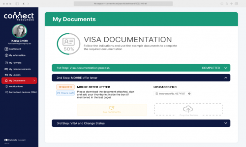 Connect HR Screenshot 2
