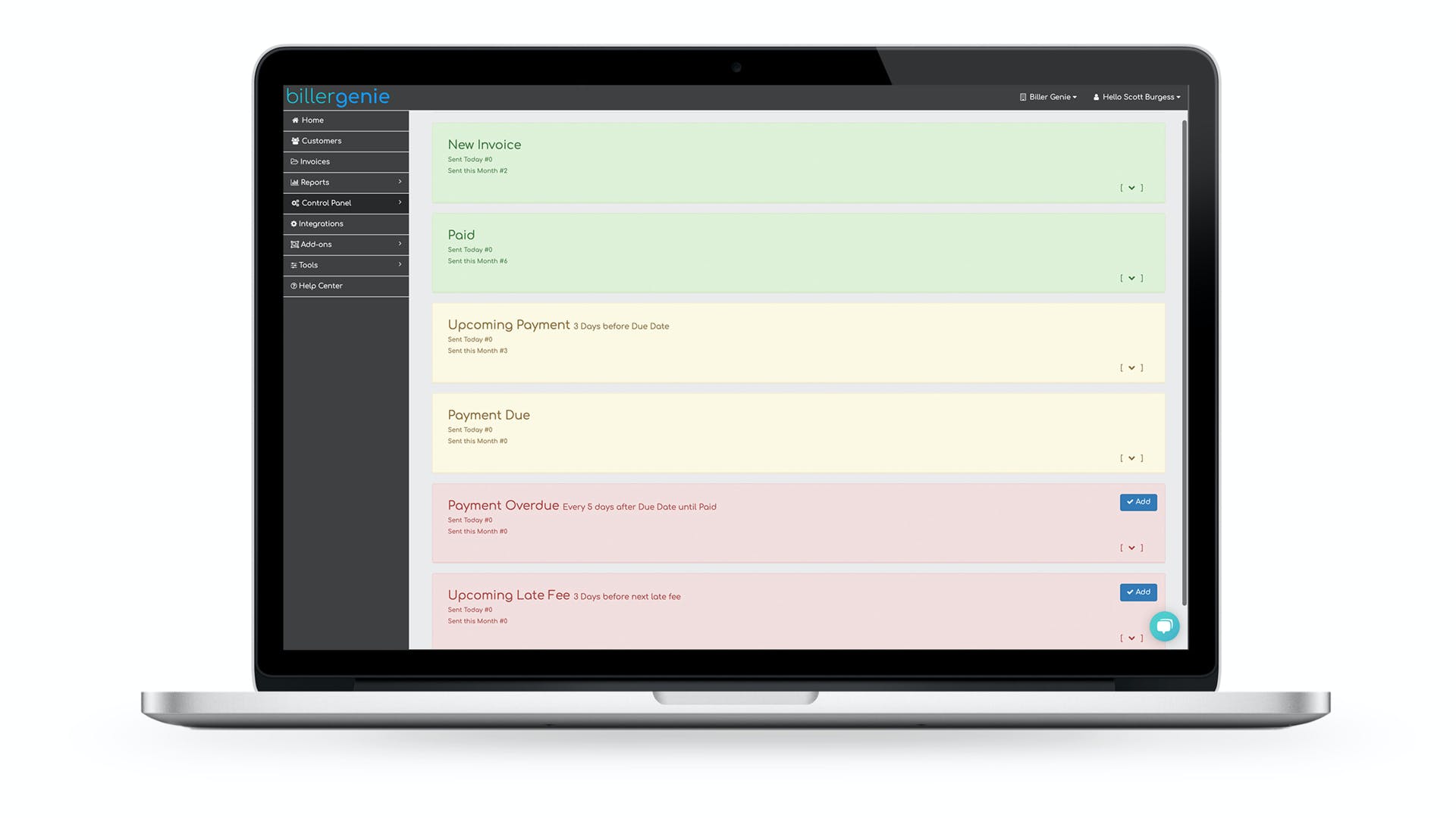 Biller Genie Screenshot 3