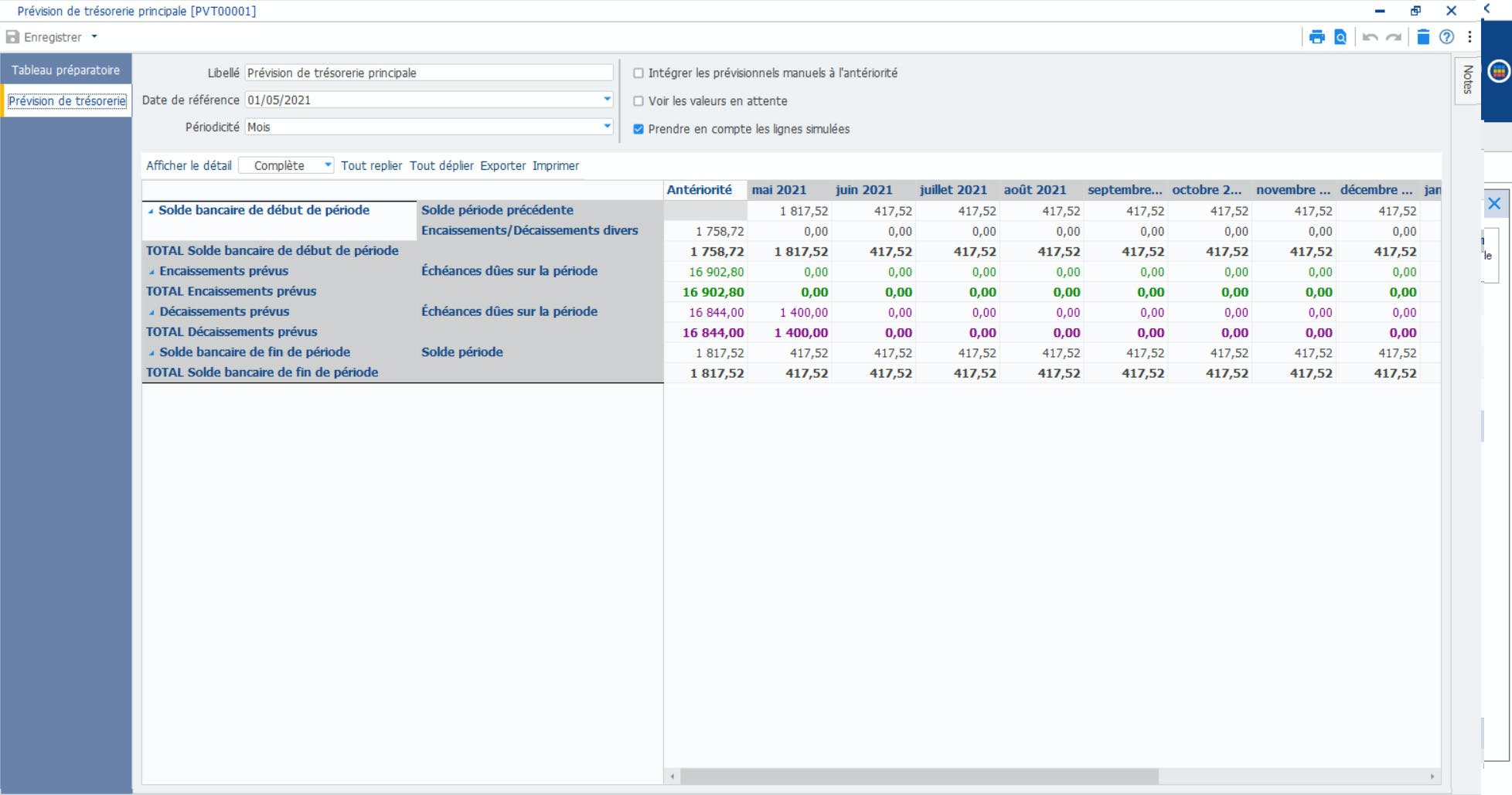 EBP Comptabilité Screenshot 3