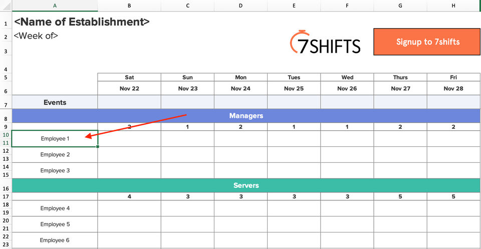 7shifts Screenshot 1