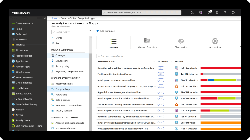 Azure SQL Database Screenshot 2