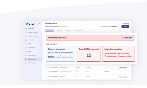 KYSS GST Software Screenshot 1