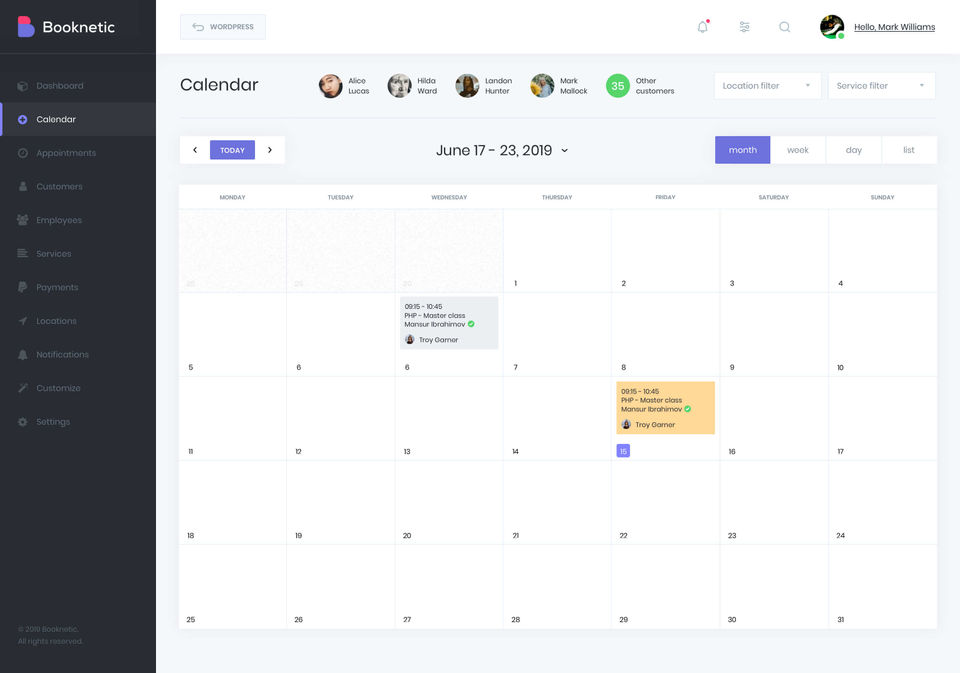 Booknetic Screenshot 4