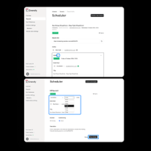 Cronofy Scheduler Screenshot 1