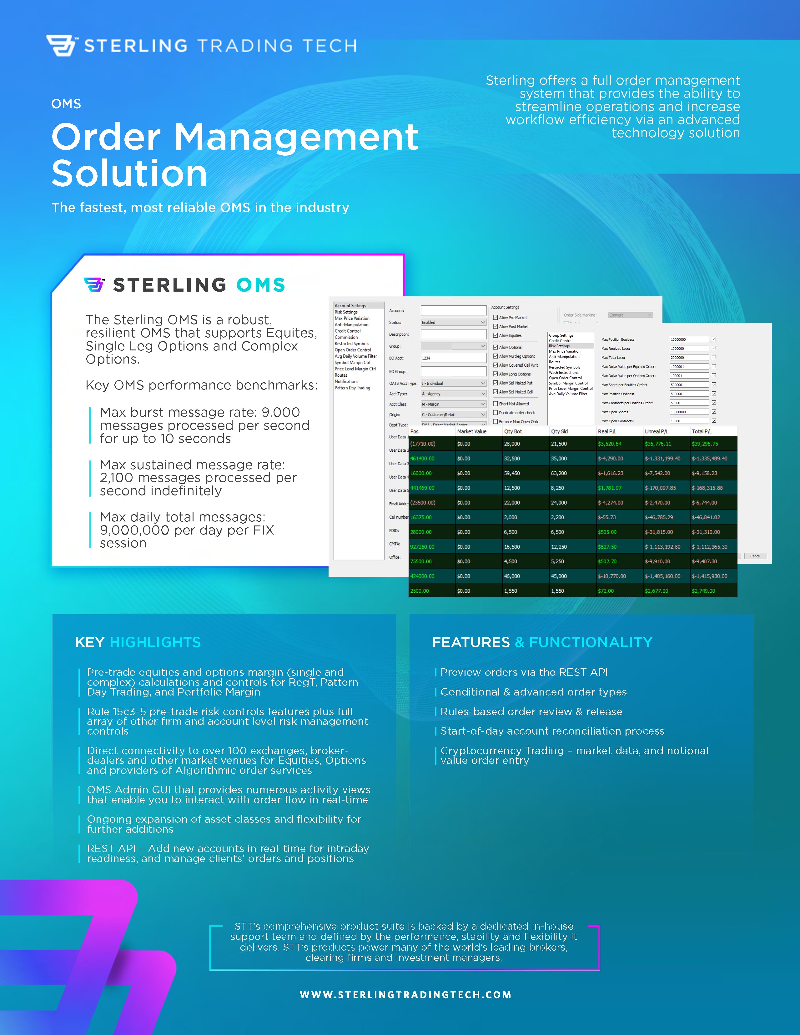 Sterling OMS Screenshot 1