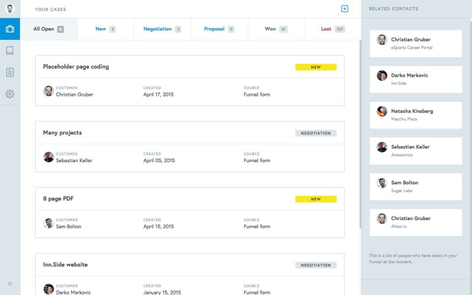 FunnelCRM Screenshot 2
