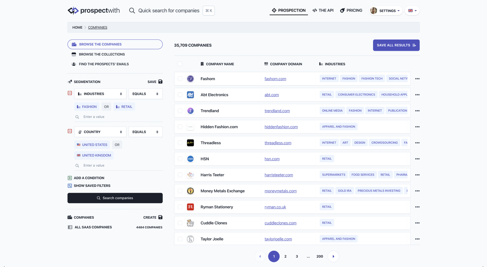ProspectWith Screenshot 2