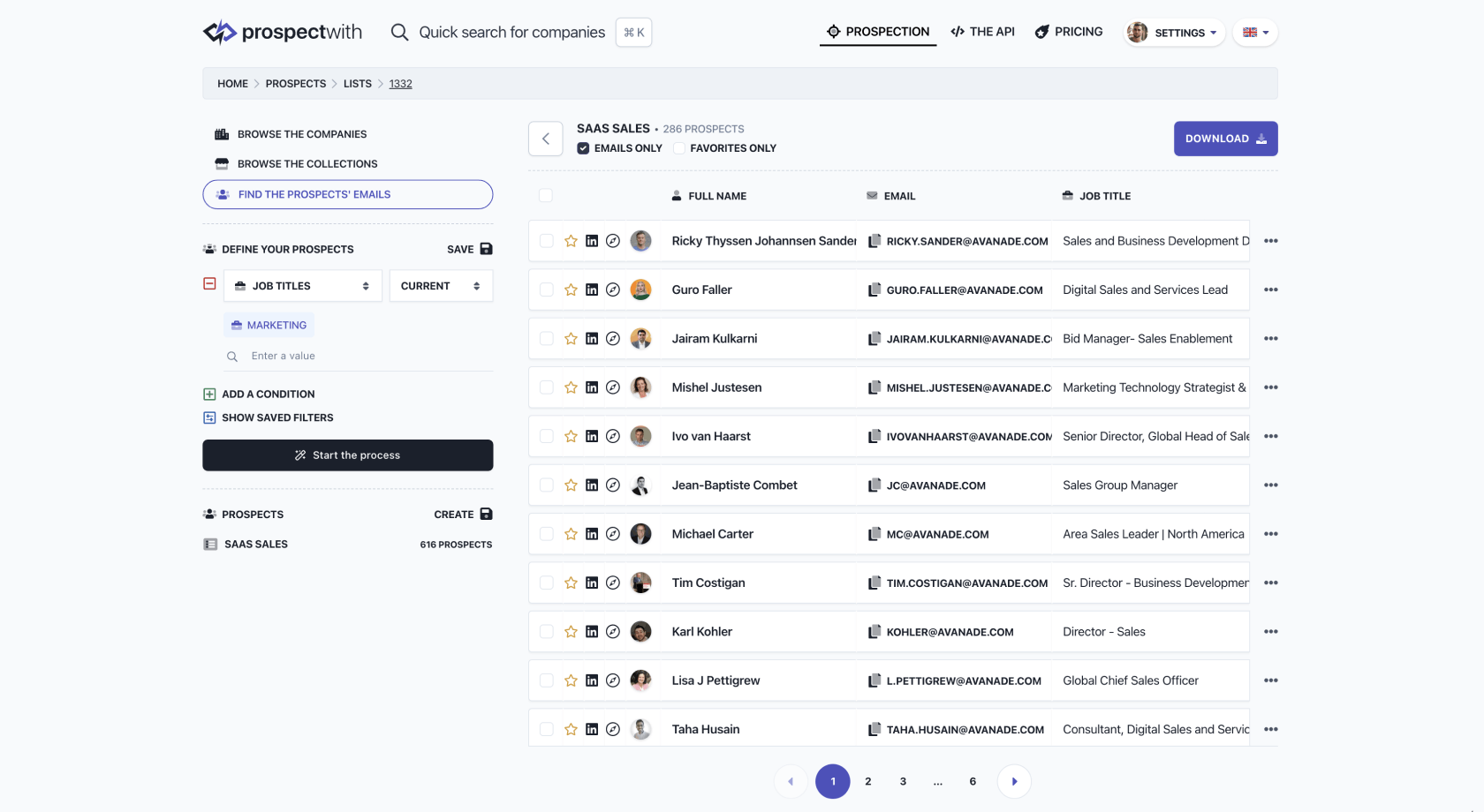 ProspectWith Screenshot 4