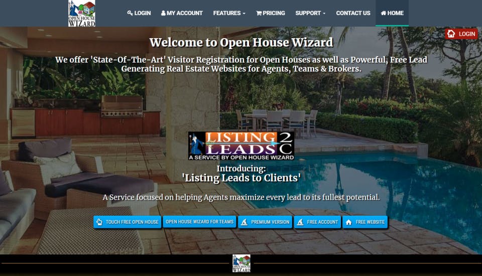 Open House Wizard Screenshot 1