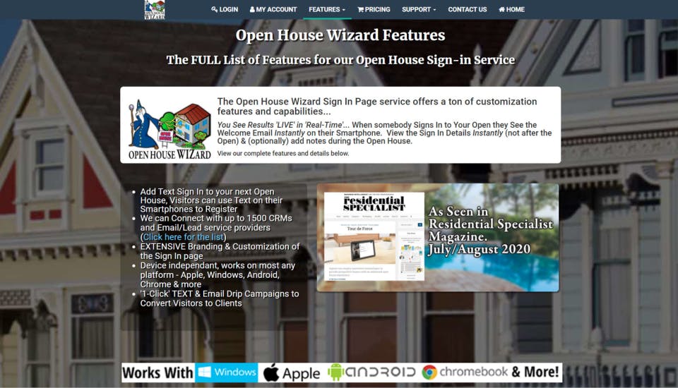 Open House Wizard Screenshot 5
