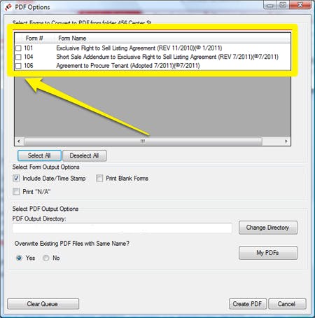 BULL Forms Screenshot 2