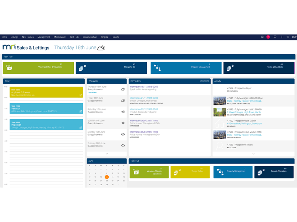 MRI Sales and Lettings Screenshot 1