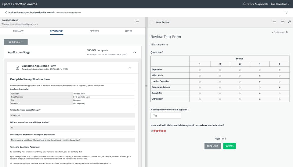 SurveyMonkey Apply Screenshot 3