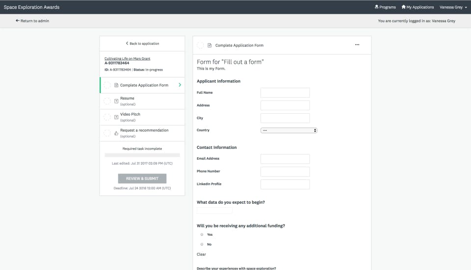SurveyMonkey Apply Screenshot 5