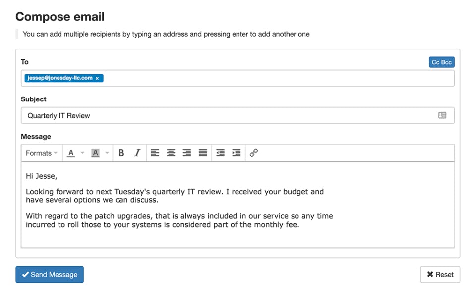 Mail Assure Screenshot 2