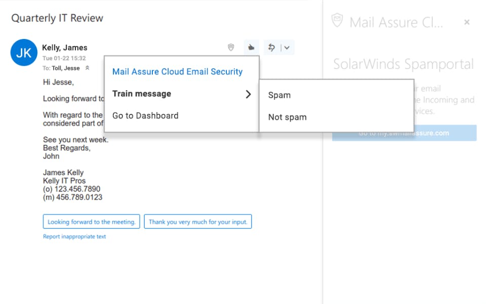 Mail Assure Screenshot 4